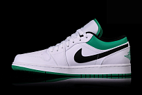 Фото № 2 с приближением к товару «‎Air Jordan 1 Low WhiteGreen»