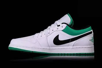 Air Jordan 1 Low WhiteGreen - 2