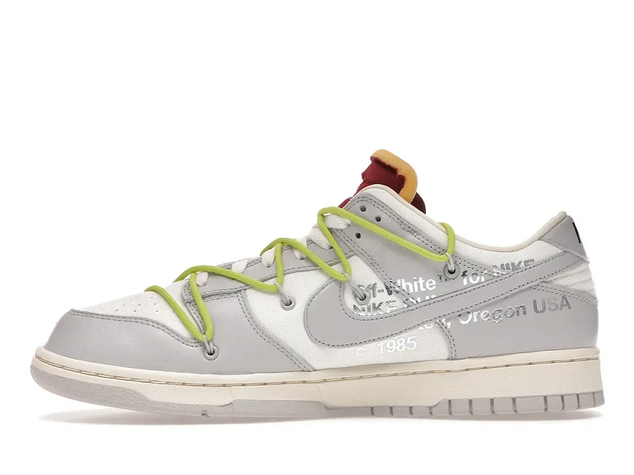 Фото № 3 с приближением к товару «‎Nike Dunk Low Off-White Lot 8»