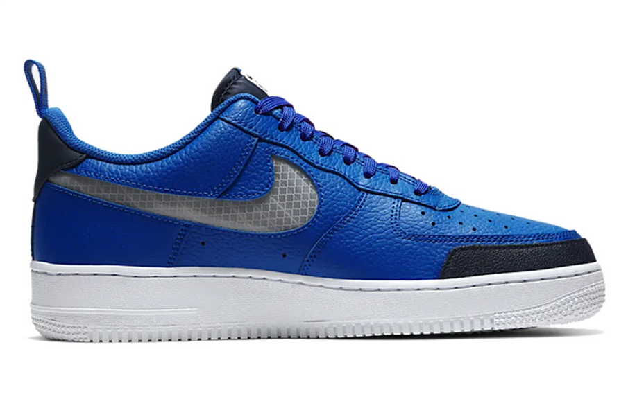 Фото № 2 с приближением к товару «‎Nike Air Force 1 Low Under Construction Racer Blue»