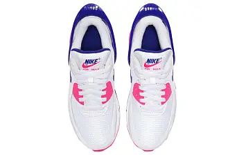 Nike Air Max 90 FlyEase (GS) WhiteBluePink - 5