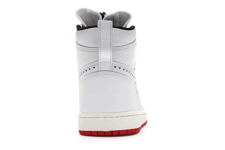 Фото № 4 с приближением к товару «‎Jordan 1 Retro High Zip White University Red»