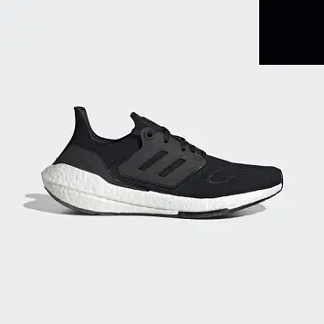 adidas Ultraboost 22 Running Shoes Wmns Ebony - 1