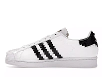 Фото № 4 с приближением к товару «‎adidas Superstar LEGO White Black»