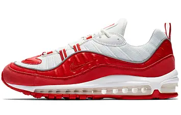  Nike Air Max 98 Running shoes University RedWhite - 1