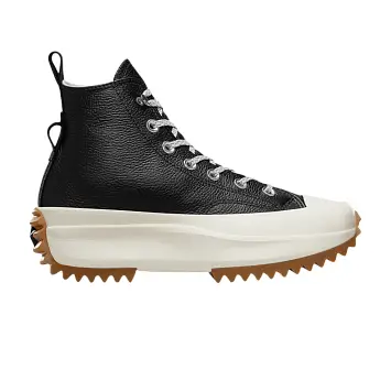 Converse Women's Run Star Hike Platform High Black Egret Gum - 1