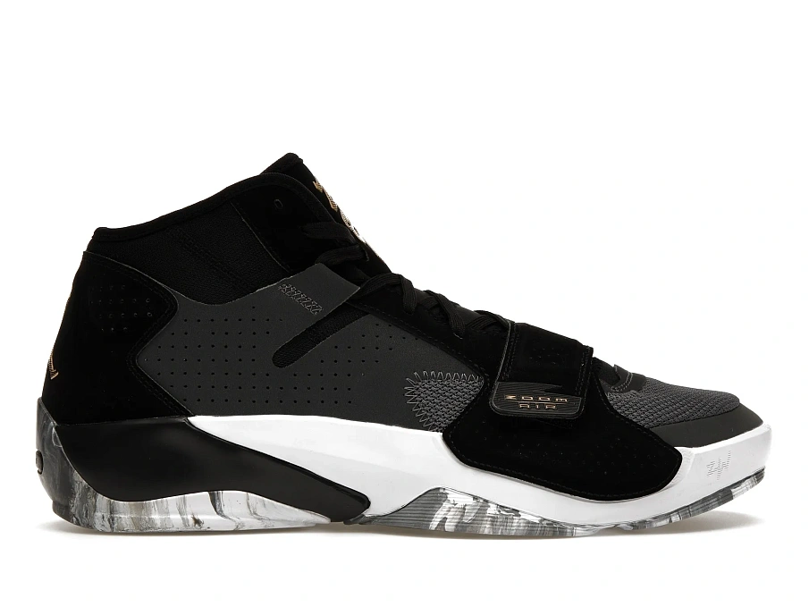 Фото № 1 с приближением к товару «‎Jordan Zion 2 Black Metallic Gold»