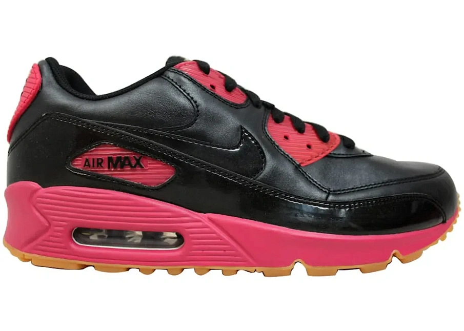 Фото № 1 с приближением к товару «‎Nike Air Max 90 Black/Black-Cerise »