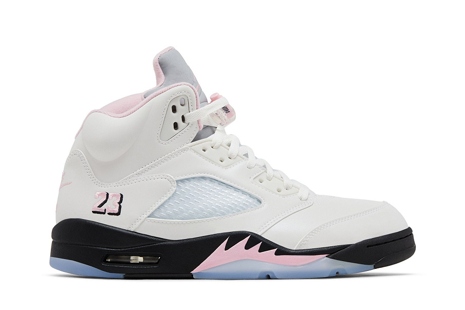 Фото № 2 с приближением к товару «‎Air Jordan 5 Retro Medium Soft Pink»