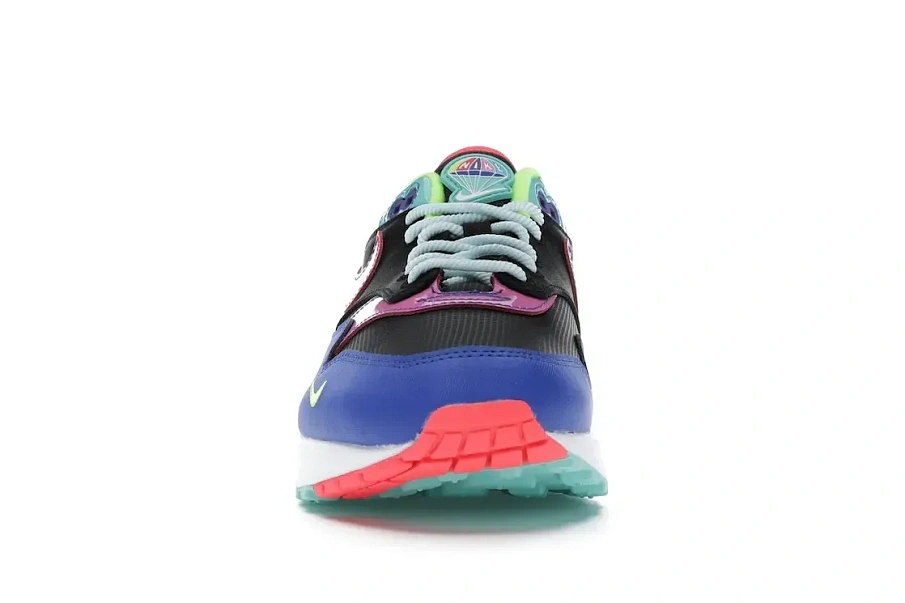 Фото № 2 с приближением к товару «‎Nike Air Max 1 Black Hyper Grape»