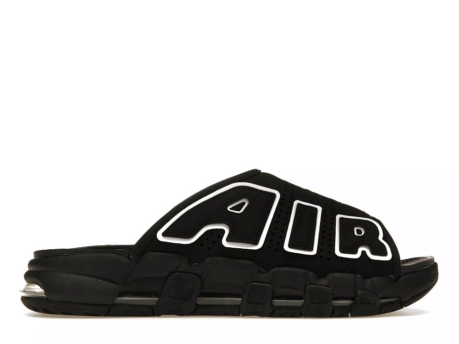 Фото № 1 с приближением к товару «‎Nike Air More Uptempo Slide OG Black White»