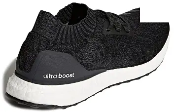 Adidas Ultra Boost Uncaged Running Shoes Black White - 6