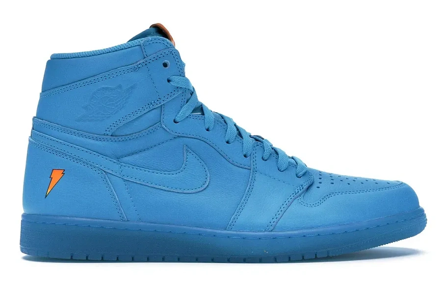 Фото № 1 с приближением к товару «‎Jordan 1 Retro High Gatorade Blue Lagoon»