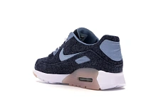 Фото № 6 с приближением к товару «‎Nike Air Max 90 Ultra Premium Midnight Navy/Blue Grey-White »