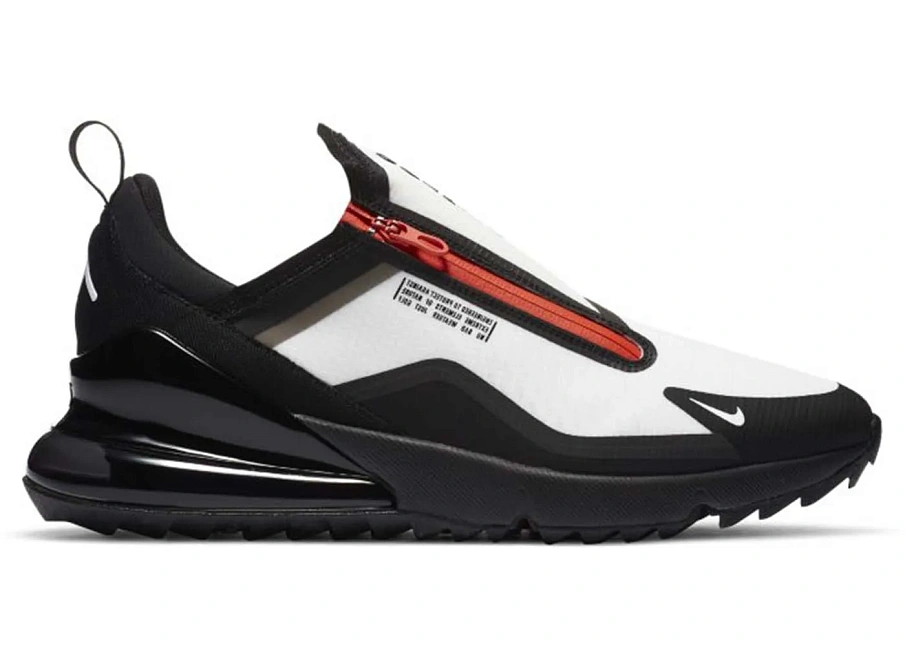 Фото № 1 с приближением к товару «‎Nike Air Max 270 Golf Shield Black White Team Orange»