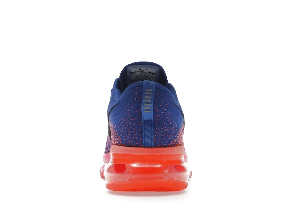 Фото № 4 с приближением к товару «‎Nike Flyknit Max Royal Pink Orange »