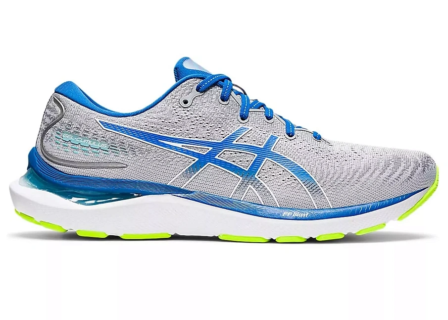 Фото № 1 с приближением к товару «‎ASICS Gel-Cumulus 24 Sheet Rock Blue Volt»