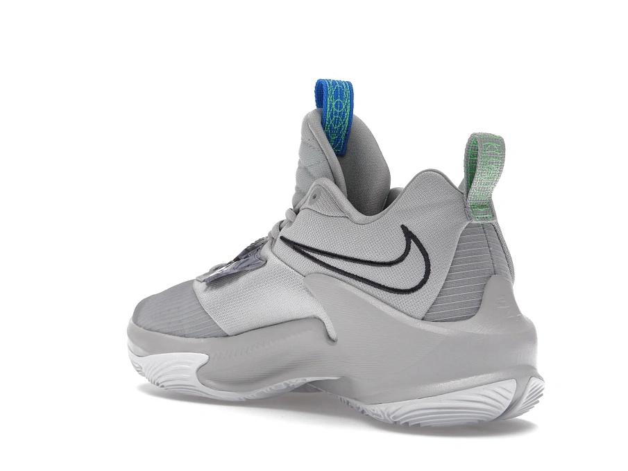 Фото № 6 с приближением к товару «‎Nike Zoom Freak 3 NBA 75th Anniversary Grey Marble Lime»