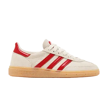 adidas Women's Handball Spezial Cream White Scarlet Sandy Pink