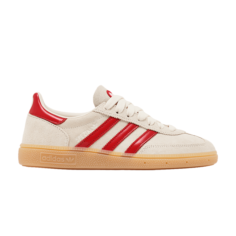 Фото № 1 с приближением к товару «‎adidas Women's Handball Spezial Cream White Scarlet Sandy Pink»