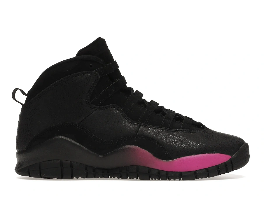 Фото № 1 с приближением к товару «‎Jordan 10 Retro Black Fuchsia Black »