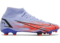 Фото № 1 с приближением к товару «‎Nike Mercurial Superfly 8 MG Kylian Mbappe Flames (Purple Red Sole)»