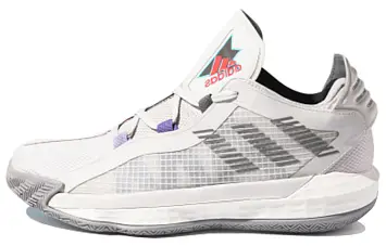 adidas Dame 6 Gca - Playoff Pack Grey OneGrey ThreeBright Cyan - 1