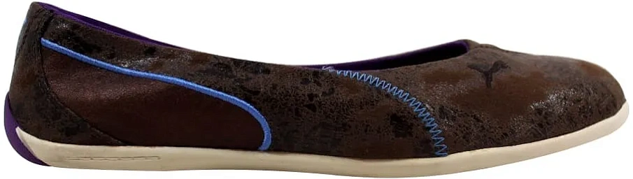 Фото № 1 с приближением к товару «‎Puma Motorina Ballerina Distressed Chocolate Brown  »