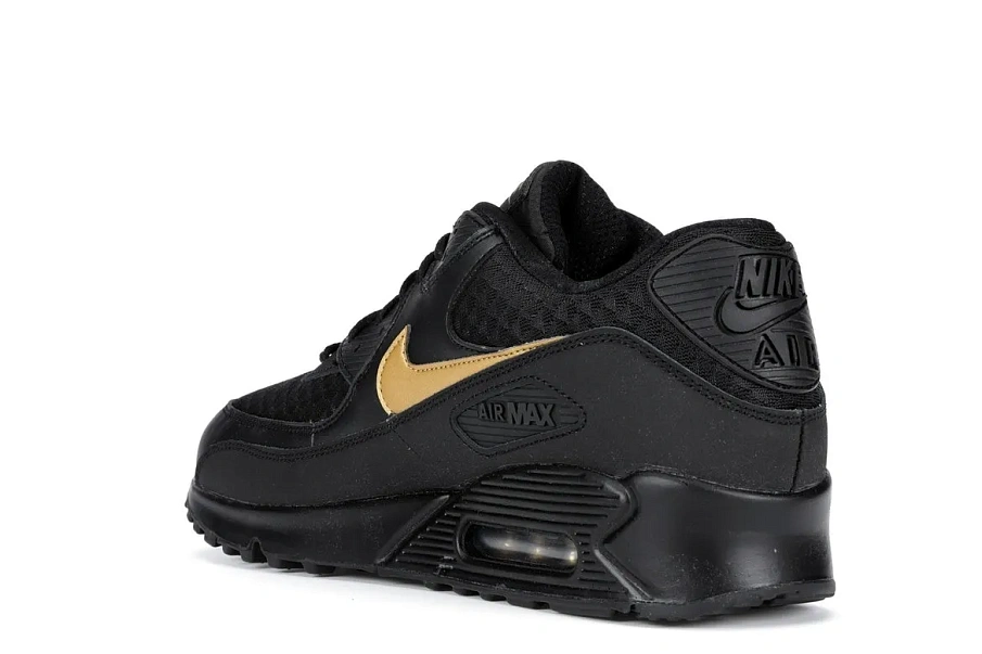 Фото № 5 с приближением к товару «‎Nike Air Max 90 Essential Black Gold»