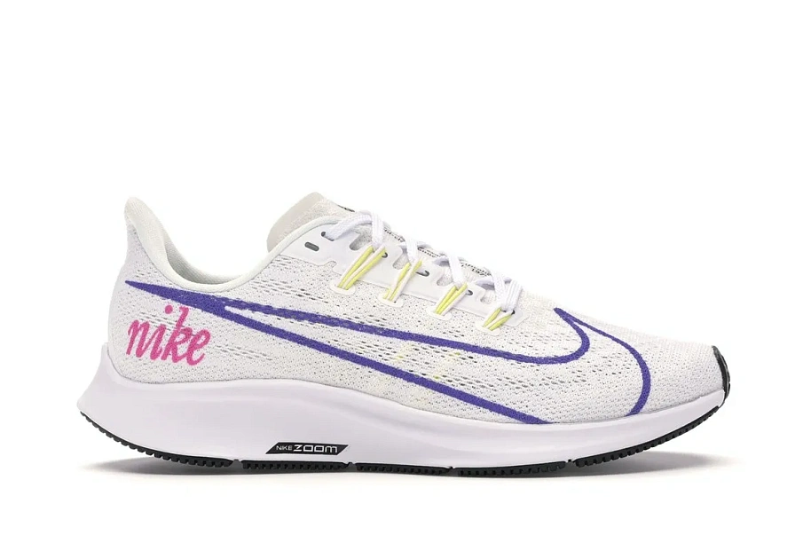 Фото № 1 с приближением к товару «‎Nike Air Zoom Pegasus 36 White Psychic Purple »