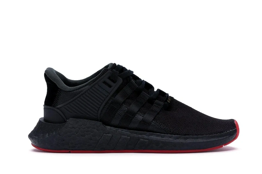 Фото № 1 с приближением к товару «‎adidas EQT Support 93/17 Red Carpet Pack Black»