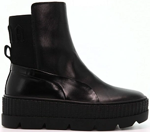 Puma Chelsea Sneaker Boot Rihanna Fenty Black 