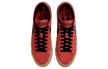 Nike SB Blazer Low "Grant Taylor" Sneakers Red - 4