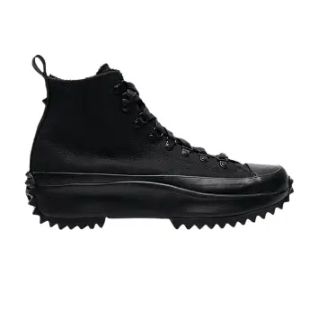 Converse Run Star Hike High Triple Black Sherpa - 1
