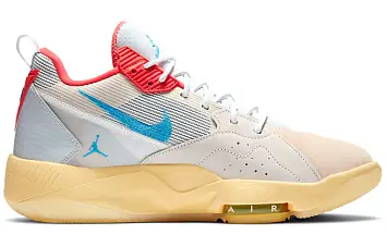  Jordan Union LA x Air Jordan Basketball shoes Guava IceLight BoneBrigade BlueLight Fusion Red - 3