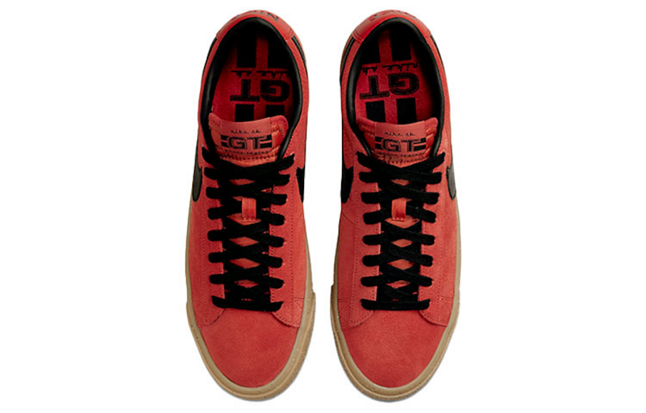 Фото № 3 с приближением к товару «‎Nike SB Blazer Low "Grant Taylor" Sneakers Red»