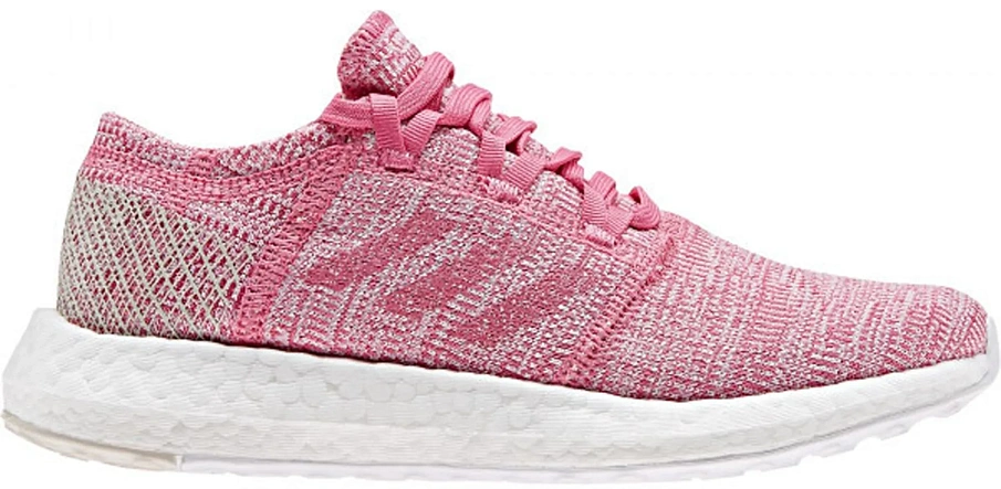 Фото № 1 с приближением к товару «‎adidas Pureboost Go Semi Solar Pink (Youth)»