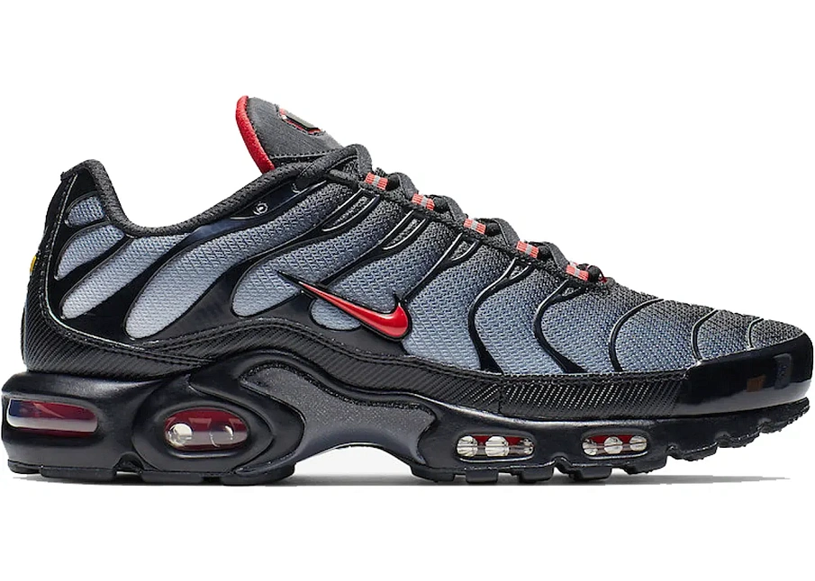 Фото № 1 с приближением к товару «‎Nike Air Max Plus Black Gradient Red»