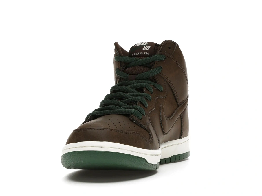 Фото № 2 с приближением к товару «‎Nike SB Dunk High Baroque Brown Vegan Leather»