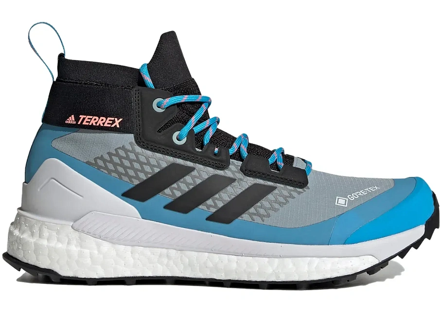 Фото № 1 с приближением к товару «‎adidas Terrex Free Hiker Gore-Tex Magic Grey Sky Rush »