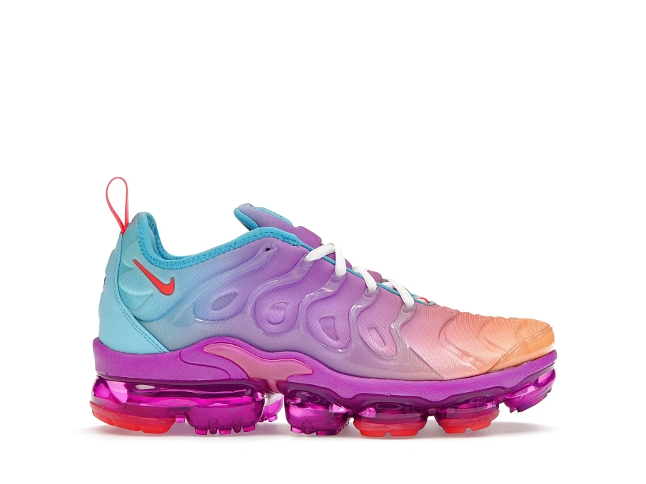Фото № 1 с приближением к товару «‎Nike Air VaporMax Plus Fuchsia Dream Bright Crimson Gradient »