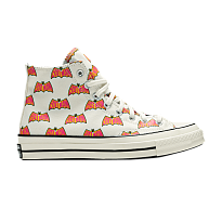 Фото № 1 с приближением к товару «‎Batman x Converse Chuck 70 High 80th Anniversary - White»