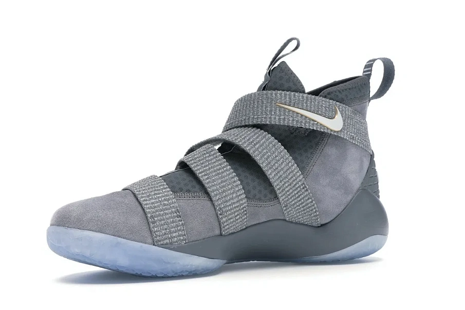 Фото № 4 с приближением к товару «‎Nike LeBron Zoom Soldier 11 Cool Grey»