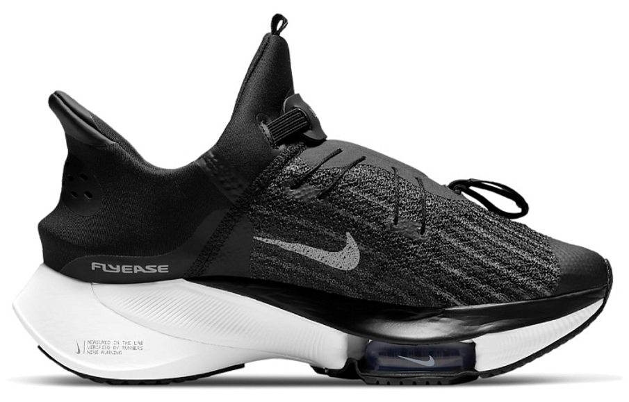 Фото № 2 с приближением к товару «‎Nike Air Zoom Tempo NEXT FlyEase Wmns BlackWhite»