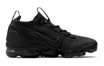 Nike Air VaporMax 2021 Flyknit GS 'Triple Black' - 3