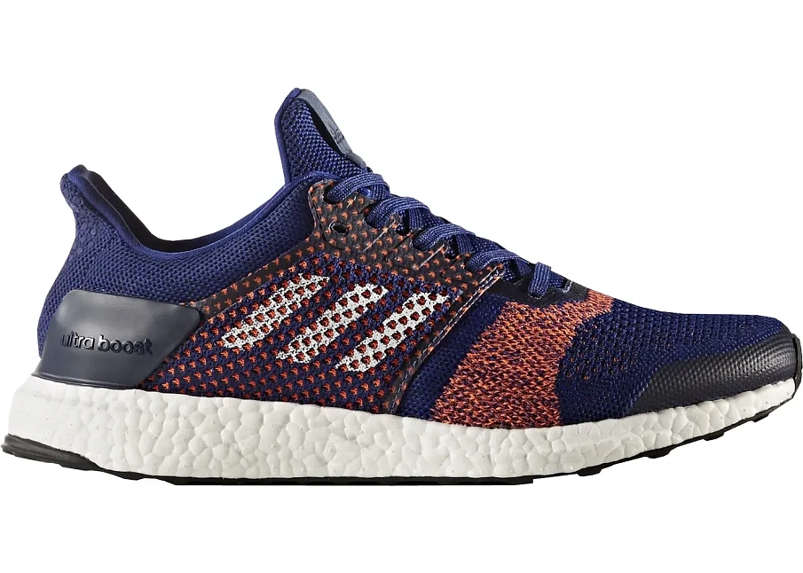Фото № 1 с приближением к товару «‎adidas Ultra Boost ST Blue Solar Orange»
