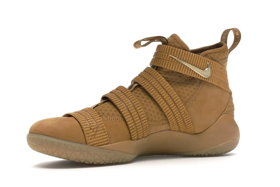 Фото № 4 с приближением к товару «‎Nike LeBron Zoom Soldier 11 Wheat»