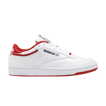 Reebok Club C 85 White Legacy Red - 1