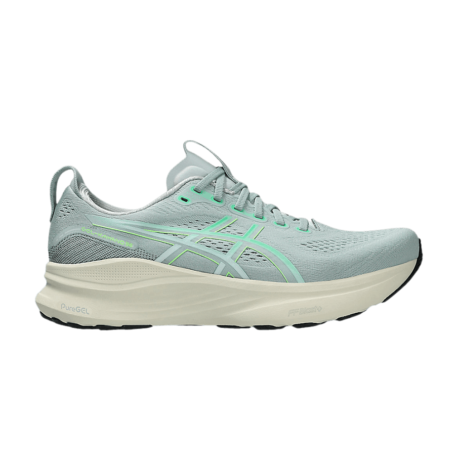 Фото № 1 с приближением к товару «‎ASICS GEL-Kayano 32 4E Extra Wide Cold Moss Vital Green»