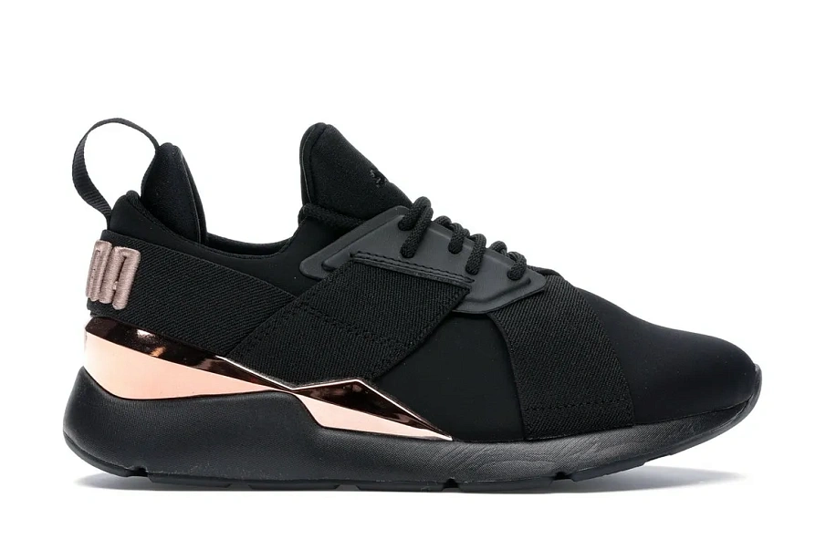 Фото № 1 с приближением к товару «‎Puma Muse Metal Black Rose Gold »